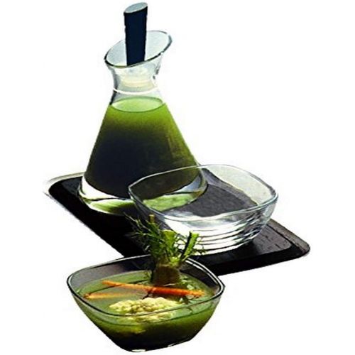  MEPRA Mepra Salad Dressing Bottle, Tray and Salt Shaker