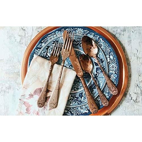  MEPRA Mepra 1098CB22005 Casablanca Bronzo 5 Piece Place Setting, Rose Gold