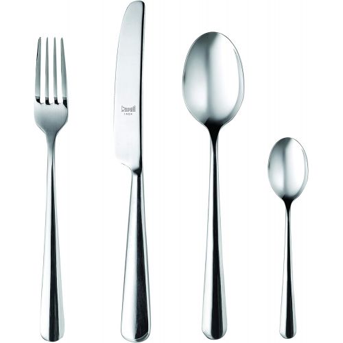 MEPRA Mepra 107122024 24 Piece Stoccolma Cutlery Set, Stainless Steel