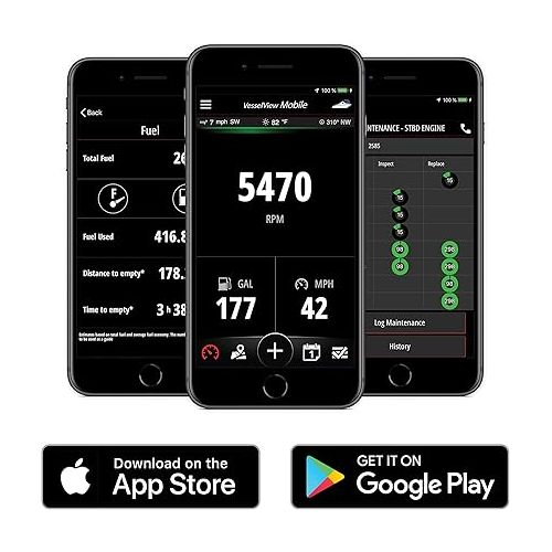  VesselView Mobile - Connected Boat Engine System for iOS and Android Devices