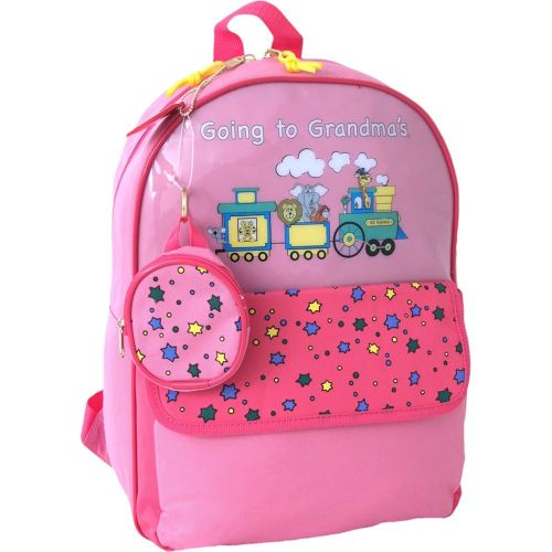  MERCURY Going to Grandmas Childrens Backpack Color Pink