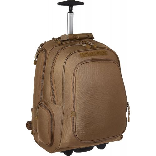  MERCURY Mercury Wheeled Laptop Case Backpack, Coyote, One Size