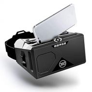 [아마존핫딜]MERGE Merge VR/AR Brille (EU Edition)-Virtuelles und Augmented Reality Headset mit Android und iPhone kompatibel-Verstellbare Objektive, Doppeleingabetasten, weich und komfortabel, fuer K