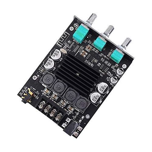  MEROURII Bluetooth Audio Module, ZK 1002T 100W + 100W Dual Channel Bluetooth Stereo Amplifier Module Wireless Digital Bluetooth Audio Receiver Amplifier Board