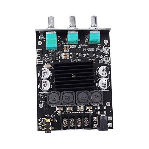  MEROURII Bluetooth Audio Module, ZK 1002T 100W + 100W Dual Channel Bluetooth Stereo Amplifier Module Wireless Digital Bluetooth Audio Receiver Amplifier Board