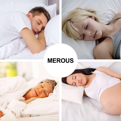  [아마존 핫딜] [아마존핫딜]MEROUS Queen Size Cotton Mattress Pad - Pillow Top Quilted Mattress Topper,Fitted 8-21 Inch Deep Pocket Mattress Pad Cover