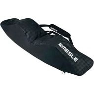 MESLE Wake- und Kiteboardtasche Padded, bis 146 cm Boardlange mit Bindung, gepolstert, Wakeboard-Tasche Kite-Board Bag, schwarz