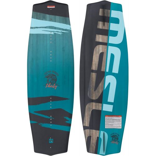  MESLE Wakeboard Liberty 128 cm Junior, Kinder/Jugend Board fuer Anfanger und Fortgeschrittene, Koerpergewicht 20 bis 50 kg, blau schwarz