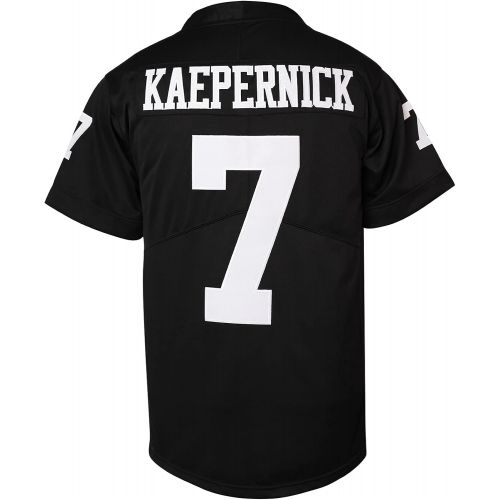  MESOSPERO ImWithKap 7 Colin Kaepernick IM with KAP All Stitched Movie Football Jersey Black S-XXXL