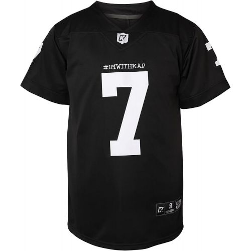  MESOSPERO ImWithKap 7 Colin Kaepernick IM with KAP All Stitched Movie Football Jersey Black S-XXXL