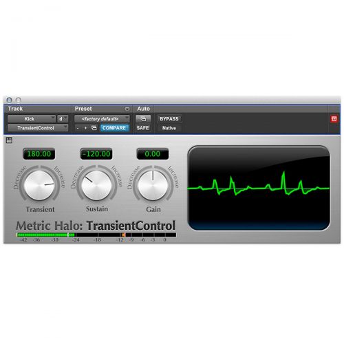  METRIC HALO},description:TransientControl is a plug-in that allows you to modify dynamics in ways that arent possible with traditional compressors. You can directly change the tran