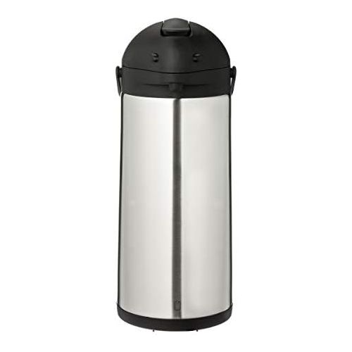  METRO Professional Airpot Pumpkanne | 1,9 Liter | Isolierkanne | Kaffeespender | Thermoskanne | Getrankespender | auch fuer den gewerblichen Einsatz | Edelstahl | Kaffeekanne