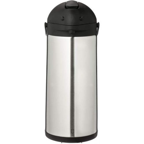  METRO Professional Airpot Pumpkanne | 1,9 Liter | Isolierkanne | Kaffeespender | Thermoskanne | Getrankespender | auch fuer den gewerblichen Einsatz | Edelstahl | Kaffeekanne