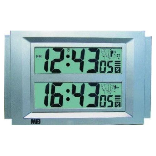  MFJ-121B Clock, Dual time Zone, Atomic