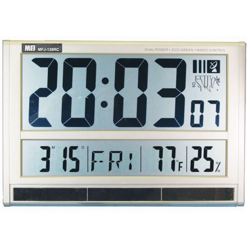  MFJ-139RC Jumbo LCD Clock Display