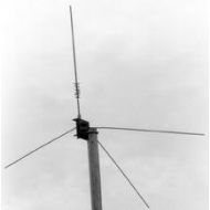 MFJ-1754 Base Antenna 2m70cm, 2ft wGround Plane