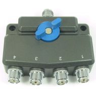 MFJ-2704 4-Position Antenna Switch with SO-239 Connectors for Up to 900MHz