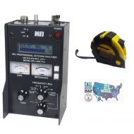 Bundle - 3 Items - Includes MFJ-269CPRO HF/VHF/UHF (.530-230 MHZ,430-520) SWR Analyzer with The New Radiowavz Antenna Tape (2m - 30m) and HAM Guides Quick Reference Card