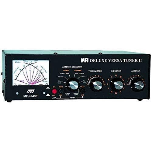  [아마존베스트]MFJ Enterprises Original MFJ-949E 1.8-30 MHz 300 Watt Deluxe Versa Tuner II Antenna Tuner