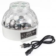 MFL. MFL ES-83 Flower Magic Ball Light with Gobos,DMX Strobe Light 8 Color LED Stage Light for DJ, Party, Pub, Bar