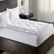 MGM GRAND Hotel FB-021-9TXL Mink Plush Mattress Quilted Pillow Top Bed Topper Filled with Goose Down Alternative Fiber