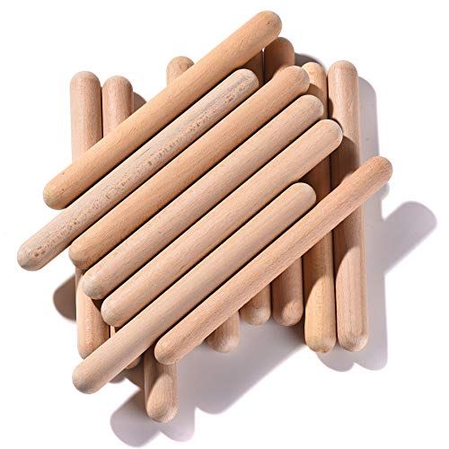  [아마존베스트]MGTECH Rhythm Music Lummi Sticks for Kids, 16 Pack Sticks with Carry Bag, 8 Inch