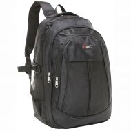 MGgear 19 Inch Black Multi Purpose School Book Bag/Travel Carry On Backpack Bag