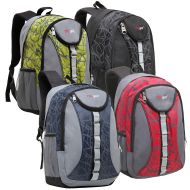 MGgear Wholesale 18 Inch Heavy Duty Student School Backpack, Bulk Case of 20 Assorted Colors