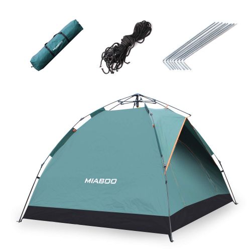  [아마존 핫딜]  [아마존핫딜]MIABOO Popup Zelt,Wurfzelt 3-4 Personen Wasserdichtes Pop up Zelt Ultraleicht mit Tragetasche fuer Camping