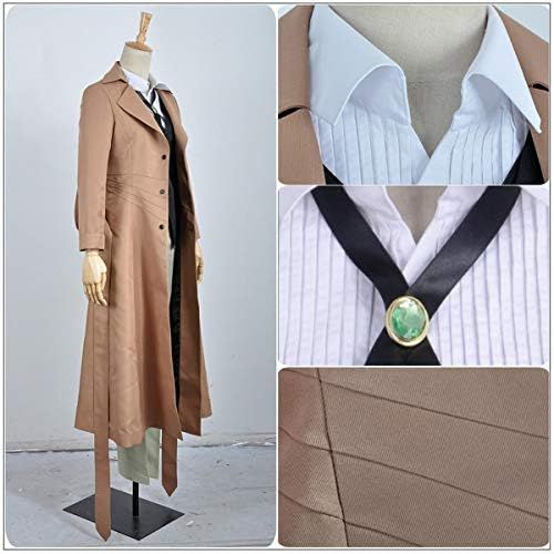  할로윈 용품MIAOCOS Bungo Stray Dogs Cosplay Costume Halloween Christmas Outfit for Adult Men Women