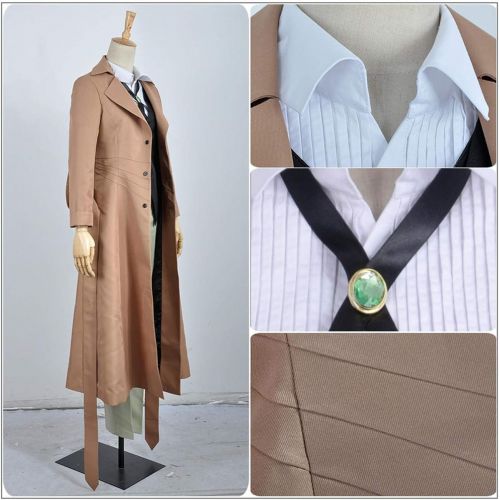  할로윈 용품MIAOCOS Bungo Stray Dogs Cosplay Costume Halloween Christmas Outfit for Adult Men Women