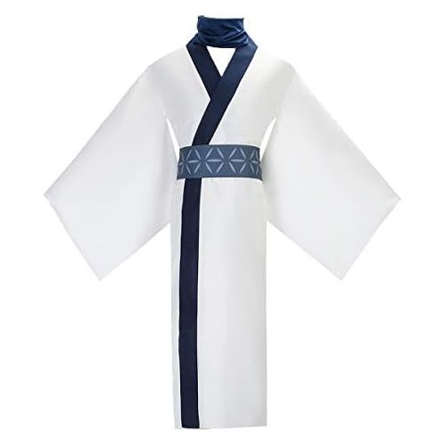  할로윈 용품MIAOCOS Men Jujutsu Kaisen Ryomen Sukuna Cosplay Costume Mens White Kimono Yutaka Uniform Halloween Outfit