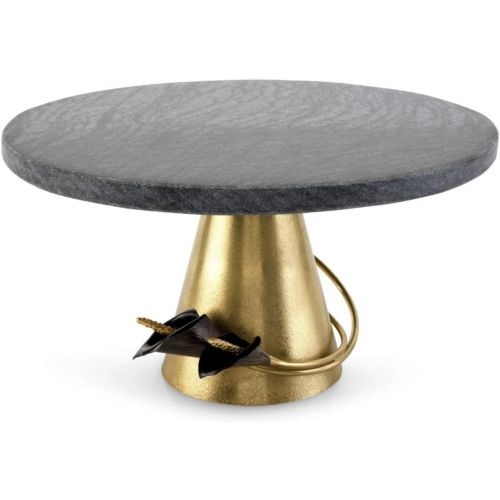  Michael Aram Calla Lily Midnight Cake Stand (also used for desserts, cheeses, sushi, etc.) #123175