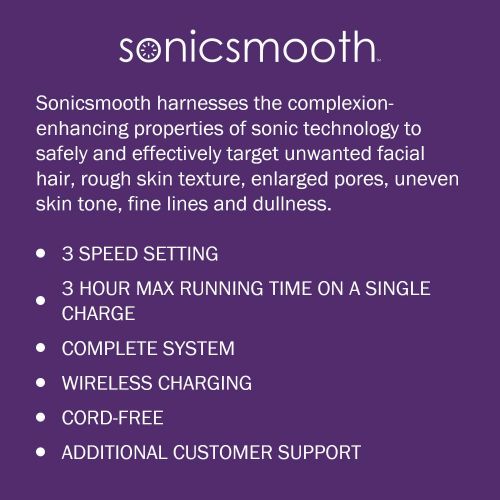  [아마존핫딜][아마존 핫딜] Michael Todd Beauty Sonicsmooth Sonic Dermaplaning Device, White