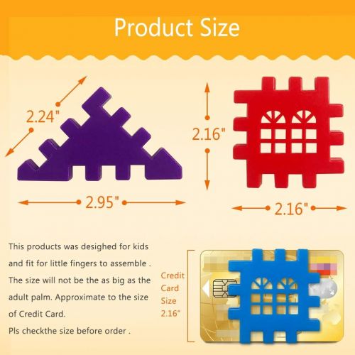  [아마존 핫딜] [아마존핫딜]MICHLEY Builder Sets for Kids 150-Piece Builders Blocks, Classic