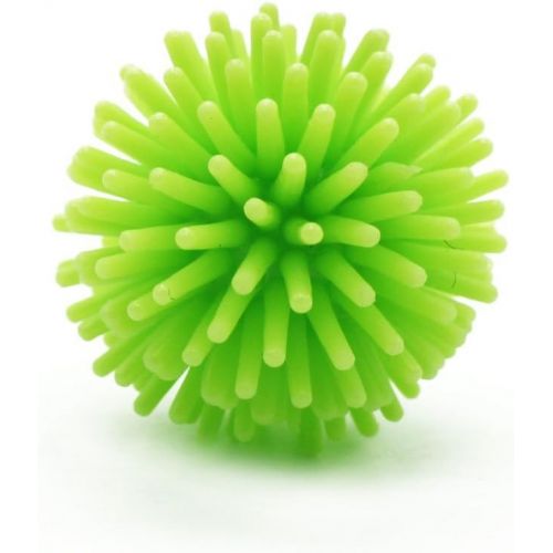  MICHLEY 36pcs Mini Vinyl Multicolor Porcupine Balls, 1.18 in