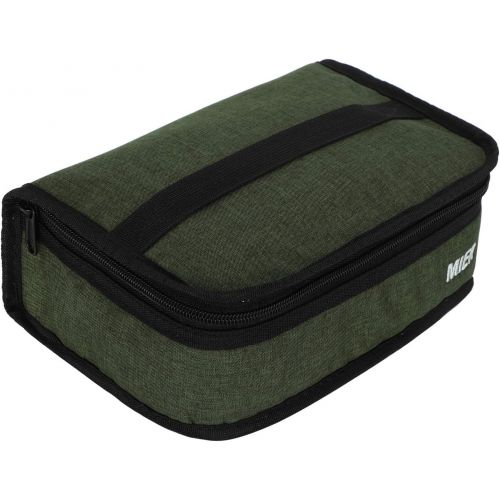  [아마존베스트]MIER Portable Thermal Insulated Cooler Bag Mini Lunch Bag for Kids, Army Green