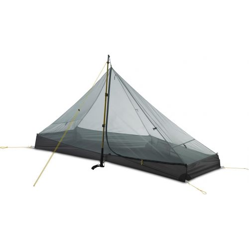  MIER Lanshan Ultralight Tent 3-Season Backpacking Tent for 1-Person or 2-Person Camping, Trekking, Kayaking, Climbing, Hiking (Alpenstock is NOT Included)
