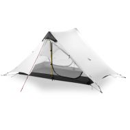 MIER 3F UL Gear Super Lightweight 2 Person 3 Season Backpacking Waterproof Tent Without Trekking Pole