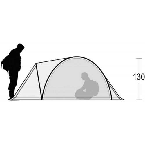  MIER Ferrino Tenere 3 Tent, Green, 3-Person