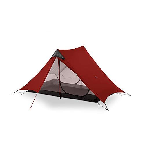  MIER 3F UL Gear 2018 Lancer 2 2 Person Oudoor Ultralight Camping Tent 3 Season Professional 15D Silnylon Rodless Tent Red