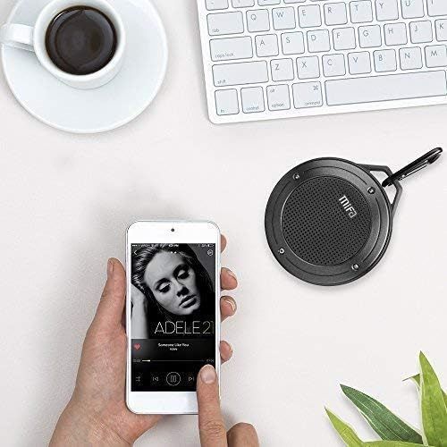  [아마존 핫딜] [아마존핫딜]Bluetooth Speaker, MIFA F10 Portable Speaker with Enhanced 3D Stereo Bass Sound, IP56 Dustproof Waterproof, 10-Hour Playtime, Built-in Mic, Micro SD Card Slot, USB Audio Input