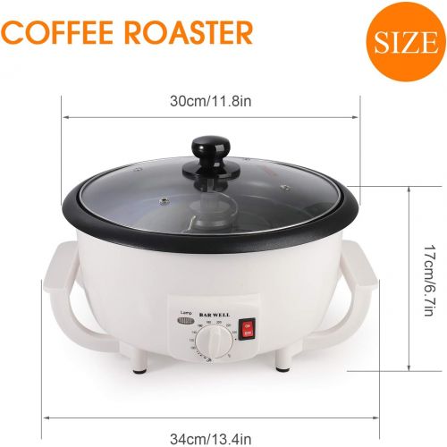  MIFXIN Coffee Roaster Machine Home Coffee Beans Baker 750g Household Electric Coffee Bean Roasting Machine 110V 1200W