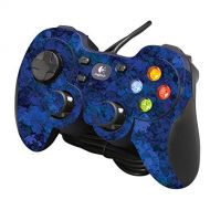 MightySkins Skin Compatible with Logitech Gamepad F310 - Blue Ice Protective, Durable, and Unique Vinyl Decal wrap Cover Easy to Apply, Remove, and Change Styles Made in The USA