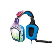 MightySkins Skin Compatible with Logitech G430 Gaming Headset - Rainbow Explosion Protective, Durable, and Unique Vinyl Decal wrap Cover Easy to Apply, Remove, and Change Styles Ma
