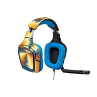 MightySkins Skin Compatible with Logitech G430 Gaming Headset - Eye of The Storm Protective, Durable, and Unique Vinyl Decal wrap Cover Easy to Apply, Remove, and Change Styles Mad