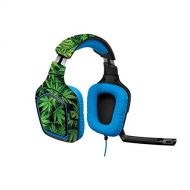 MightySkins Skin Compatible with Logitech G430 Gaming Headset - Weed Protective, Durable, and Unique Vinyl Decal wrap Cover Easy to Apply, Remove, and Change Styles Made in The USA
