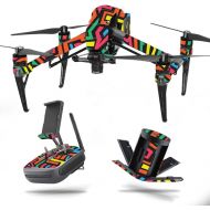 MightySkins Skin Compatible with DJI Inspire 2 - Hyper Protective, Durable, and Unique Vinyl Decal wrap Cover Easy to Apply, Remove, and Change Styles Made in The USA