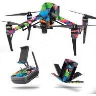 MightySkins Skin Compatible with DJI Inspire 2 - Butterfly Party Protective, Durable, and Unique Vinyl Decal wrap Cover Easy to Apply, Remove, and Change Styles Made in The USA