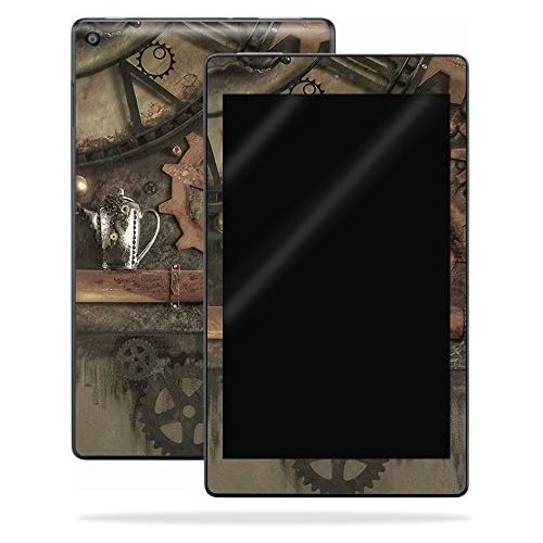  MightySkins Skin Compatible with Amazon Kindle Fire HD 8 (2017) - Steam Punk Room | Protective, Durable, and Unique Vinyl Decal wrap Cover | Easy to Apply, Remove, and Change Style
